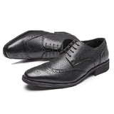 麥卡利斯特真皮雕花皮鞋 / McAllister Leather Brogues Shoes KN25031