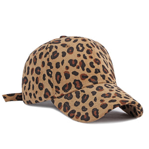 Corduroy Leopard Print Baseball Cap 燈芯絨豹紋棒球帽 KCHT2330