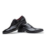 布拉德利真皮三接頭商務鞋 / Bradley Leather Cap Toe Business Shoes KN25020