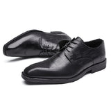 埃弗雷特真皮雕花皮鞋 / Everett Leather Brogues Shoes KN25033