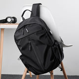 Business Slim Durable Laptops Travel Backpacks with USB Charging Port 商務超薄耐用手提電腦旅行背包，帶 USB 充電端口 KCBAG2219