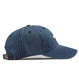 New York Embroidery Blue Denim Baseball Cap 紐約刺繡藍色牛仔布棒球帽 KCHT2332