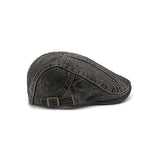 Black Denim Beret Hat 黑色牛仔貝雷帽 KCHT2439