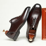 布朗普頓真皮牛津皮鞋 / Brompton Leather Oxford Shoes KN25022