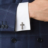 Cross Cufflinks 十字架袖扣 KC10033b