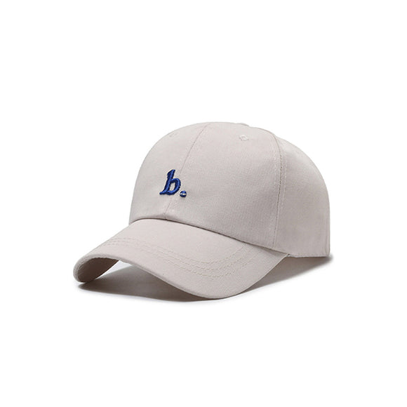 Beige Letter b Adjustable Baseball Cap 米色字母b可調式棒球帽 KCHT2434a