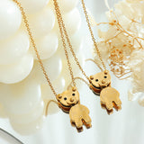 Cute Bear Pendant Necklace 可愛小熊吊墜項鍊 KJPE17049