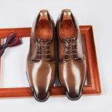 布拉德利真皮德比皮鞋 / Bradley Leather Derby Shoes KN25026