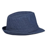 Dark Blue Denim Jazz Hat 深藍色牛仔布爵士帽 KCHT2328
