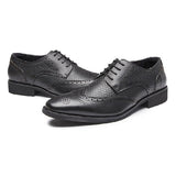 麥卡利斯特真皮雕花皮鞋 / McAllister Leather Brogues Shoes KN25031