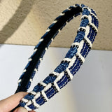 Blue Denim Headband 藍色牛仔布頭箍 HA20460