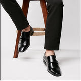 布里克斯頓真皮英式孟克鞋 / Brixton Leather Monk Strap Shoes KN25018