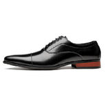 梅爾茨真皮三接頭皮鞋  Merz Leather Cap Toe Shoes KN25039