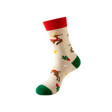 Set of 5 Pairs Christmas Theme Pattern Cozy Socks (One Size) 5對一套聖誕主題圖案舒適襪子 (均碼) HS202425