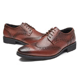 帕薩迪納真皮雕花皮鞋 / Pasadena Leather Brogues Shoes KN25032