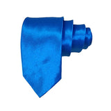 Solid Color Blue Tie Formal Necktie for Men 男士藍色領帶正裝領帶 KCBT2341