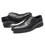 霍克利真皮壓花德比皮鞋 / Hawkley Leather Embossing Brogues Shoes KN25029