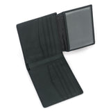 Black Genuine Leather RFID Wallet 黑色真皮 RFID 錢包 CH19036