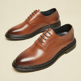 布魯克納真皮牛津皮鞋 / Bruckner Leather Oxford Shoes KN25036