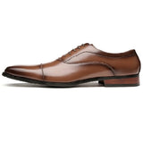 薩貝爾真皮三接頭皮鞋  Sabel Leather Cap Toe Shoes KN25040