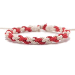 Cotton Multicolor Cotton Woven Bracelet 純棉多色編織手鍊 KJBR16056e