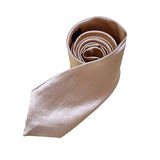 Solid Color Champagne Tie Formal Necktie for Men 男士香檳色領帶正裝領帶 KCBT2340