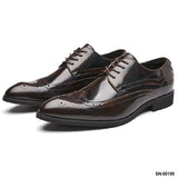 安德森漆皮雕花鞋 / Anderson Patent Leather Brogue Shoes KN25038