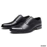 霍克利真皮三接頭商務鞋 / Hawkley Leather Cap Toe Business Shoes KN25023