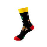 Set of 5 Pairs Christmas Theme Pattern Cozy Socks (One Size) 5對一套聖誕主題圖案舒適襪子 (均碼) HS202425