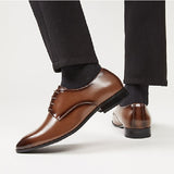 布拉德利真皮德比皮鞋 / Bradley Leather Derby Shoes KN25026