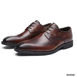 伯恩真皮雕花皮鞋 / Burne Leather Brogues Shoes KN25034