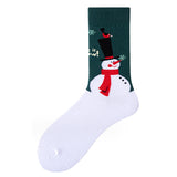Set of 5 Pairs Christmas Theme Pattern Cozy Socks (One Size) 5對一套聖誕主題圖案舒適襪子 (均碼) HS202423