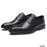 埃弗雷特真皮雕花皮鞋 / Everett Leather Brogues Shoes KN25033