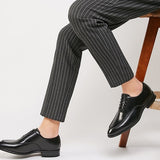 溫德爾雕花真皮牛津皮鞋 / Wendell Brogue Leather Oxford Shoes KN25027