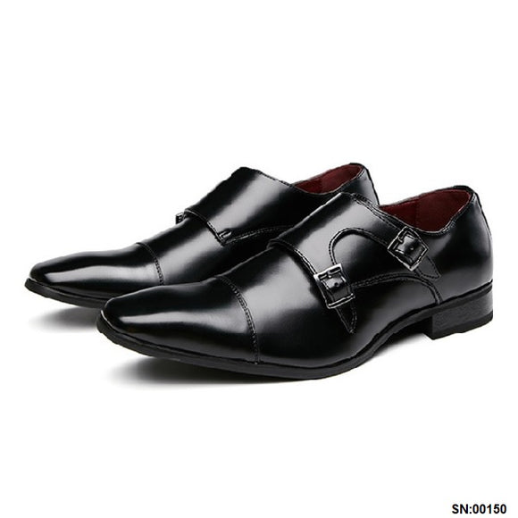 布里克斯頓真皮英式孟克鞋 / Brixton Leather Monk Strap Shoes KN25018