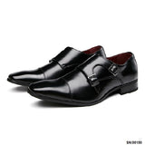 布里克斯頓真皮英式孟克鞋 / Brixton Leather Monk Strap Shoes KN25018