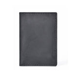 Black Grained Leather Card Holder 黑色真牛皮信用卡套 CH19060