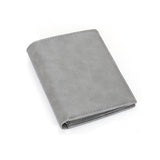 Grey Genuine Leather RFID Wallet 灰色真皮 RFID 錢包 CH19061