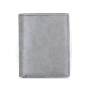 Grey Genuine Leather RFID Wallet 灰色真皮 RFID 錢包 CH19061