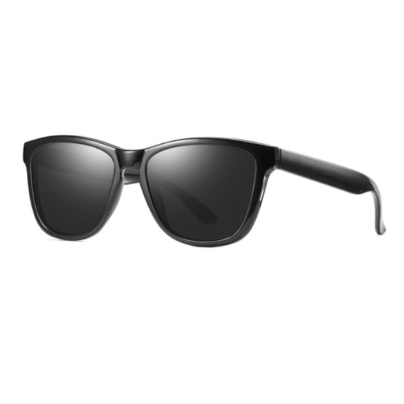 Polarized Sunglasses Black Frame, Grey Lenses, 54MM 偏光太陽鏡黑框，灰色鏡片，54MM KCSG2165