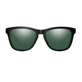 Polarized Sunglasses Matte Black Frame, Dark Green Lenses, 54MM 偏光太陽鏡啞光黑框，深綠色鏡片，54MM KCSG2166