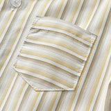 Kids Short Sleeve Shirt Overalls Two Piece Set 童裝短袖襯衫背帶褲兩件套 KCCLSP2169