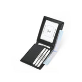 Black Genuine Leather RFID Wallet 黑色真皮 RFID 錢包 CH19069