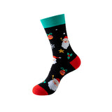 Set of 5 Pairs Christmas Theme Pattern Cozy Socks (One Size) 5對一套聖誕主題圖案舒適襪子 (均碼) HS202425