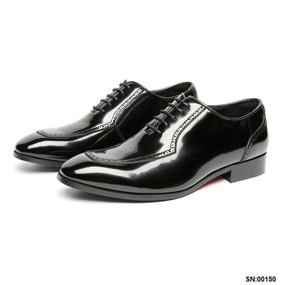卡梅倫漆皮牛津鞋 / Cameron Patent Leather Oxford Shoes KN25015