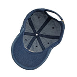 New York Embroidery Blue Denim Baseball Cap 紐約刺繡藍色牛仔布棒球帽 KCHT2332