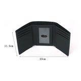 Black Carbon Fiber RFID Wallet 黑色碳纖維RFID安全防盜錢包 CH19074