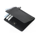 Black Genuine Leather RFID Wallet 黑色真皮 RFID 錢包 CH19075
