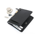 Black Genuine Leather RFID Wallet 黑色真皮 RFID 錢包 CH19075