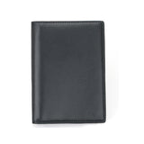 Black Grained Leather RFID Passport Holder 黑色真牛皮RFID安全防盜護照證件套 CH19076